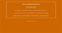 Desktop Screenshot of alfautowreckers.com